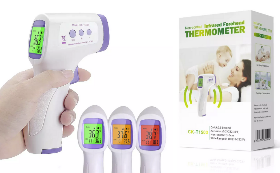 Hızlı ve Hijyenik Ateş Ölçümü Artık Çok Kolay